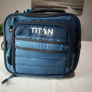 Blue Insulated Men’s Lunch Bag